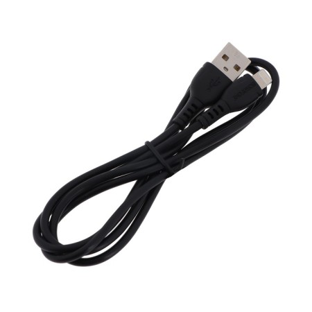 Cable Borofone BX51, Lightning - USB, 2.4 A, 1 m, PVC braid, black-3