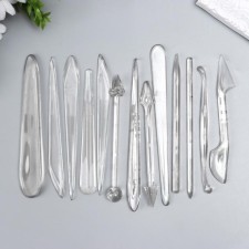 Acrylic modeling tool set 13 pcs 16 cm