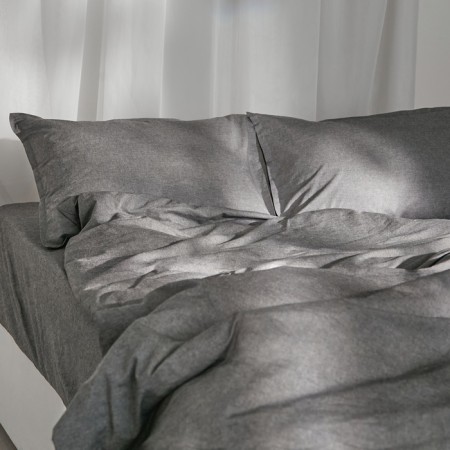 Sl Home sheet "Denim" 160*245 cm, central dark, 100% greedy cotton