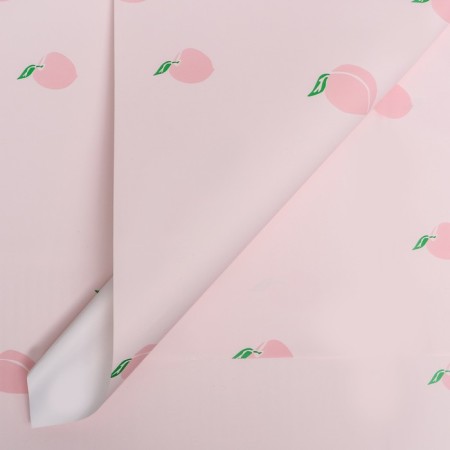 Flower film "Garden Garden", 58 x 58 cm, pink
