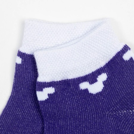 Socks Mickey Mouse, purple, 14-16 cm-1