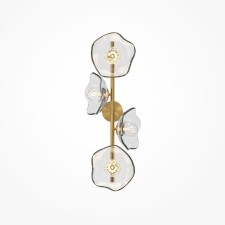 Bra Maytoni Mod207WL-04BS, 4XG9, 28W, 19.5x31.5x71 cm, brass color