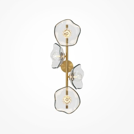 Bra Maytoni Mod207WL-04BS, 4XG9, 28W, 19.5x31.5x71 cm, brass color