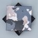 Gift folding box, packaging, “khaki”, 17 x 17 x 7 cm