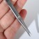 Pinzet beast, wide, 9 cm, silver color, RU-0139