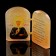 Matrona icon, with prayer, selenite