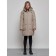 Coat insulated winter female, size 48, beige color