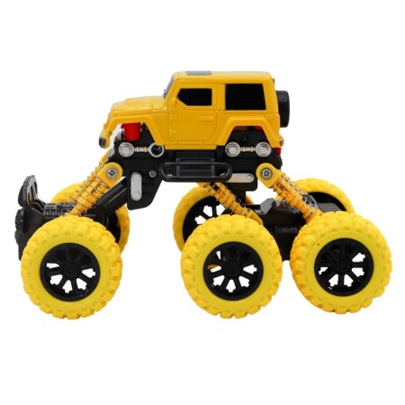 Inertial Funky Toys “SUV” machine, yellow color-3