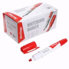 Black Berlingo Board Marker, Red