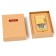 Gas lighter, piezo, silicon in the kit, gold