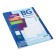 Smooth block for notebooks on rings A5, 80 sheets in a cage, white, 60 g/m2