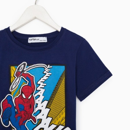 Children's T-shirt "Spidey" Spider-Man, height 110-116, blue-7