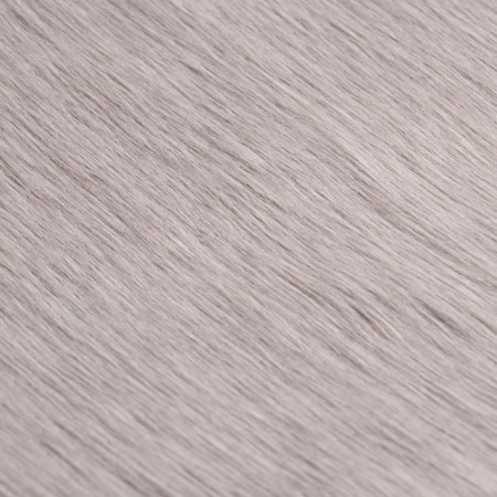Lock with a knitted -based fur, 50 × 50 cm, gray color-1