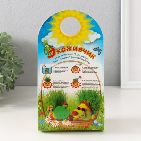 Growing gift Eco -Zemeeka Ecumenger Grass with a key-6