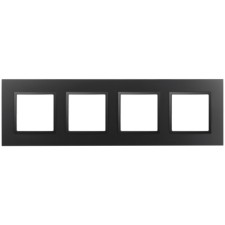Frame for sockets and switches ERA ELEGANCE 14-5014-05 Classic, 4 posts, anthracite