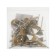 A set of metal brushes for a tundra engraver, a shank 3 mm, 44 pcs.