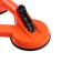 Vacuum suction cupid for gluing glasses in the car, d 12 cm, orange