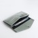 Women's wallet on the button, green color