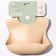 Blory for feeding silicone with pockets, beige color