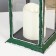 Nightlight "lantern with a candle" LED from batteries 3HAAA green 14x14x29.5 cm Risalux