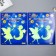 Phosphorus sticker "Fairy and month" with adhesive pads set 29.5x25 cm