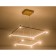 LED LED suspended Ambrella Light, Linetech, FL5599, LED, 60 W, 4800LUM, 3000-6400K, Gold Color Gold