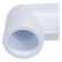 Aqualink square, polypropylene, d = 25 mm, 90 °