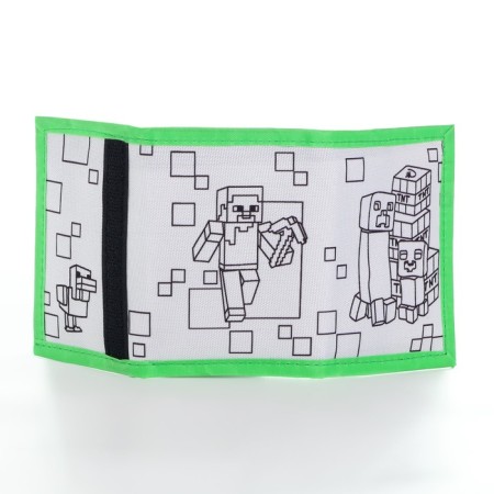 Velcro purse for coloring "Pixel World"-5