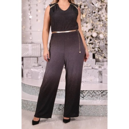 Female suit, size 56, lilac color-1