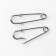 Hat pins, 45 mm, 10 pcs, silver color