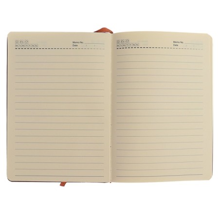 Deliciper of Leduced A5, 148 sheets in a ruler, PVC cover, mix-10