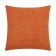 Pillowcase decorative Ethel Style 45x45 cm, terracotta color, polyester