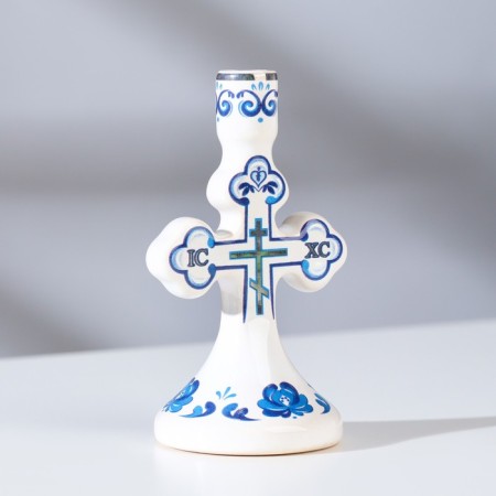 Cross Cross "Gzhel", ceramics-2