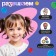 Magnetic wand with the tasks "Funny tasks", chips, cards, according to the Montessori methodology