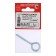 Shurup-ring Stroybat, white zinc, 6x70 mm