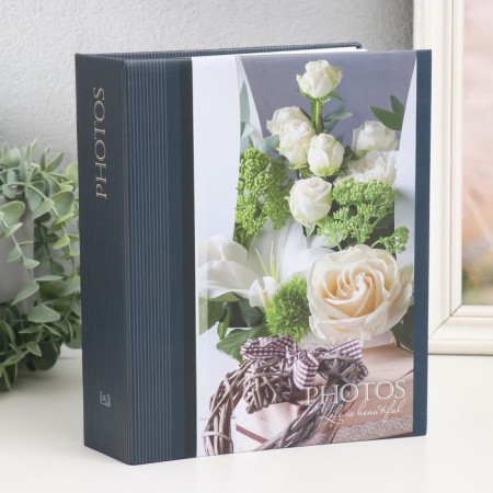 Photo album "Flowers" 10x15 cm, 200 photos, 50 sheets