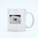 Ceramic mug with sublimation is expensive “I want to be at home”, 320 ml