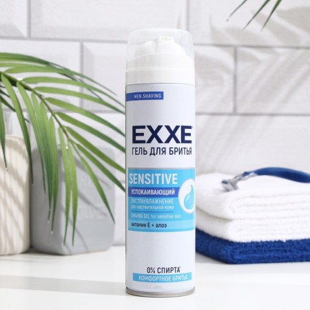 EXESE SENSITIVE shaving gel, for sensitive skin, 200 ml-6