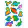 Puzzle with the stickers "Find the hero: Dino", 10 stickers