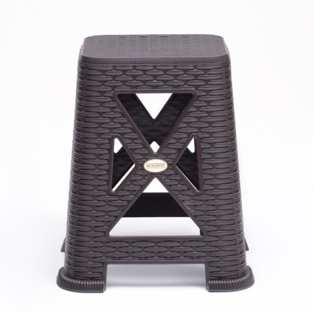 Sodium stool "Armhi", 35 x 37.5 x 45.5 cm, dark brown-2