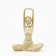 Figure Polystone "Yogin" 12 x 6 x 15 cm