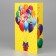 Volumetric postcard "Happy Birthday", balls, 12 x 18 cm