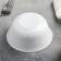 Glass -ceramic salad -ceramic EVERIEDAY, 300 ml, D = 12 cm, white color