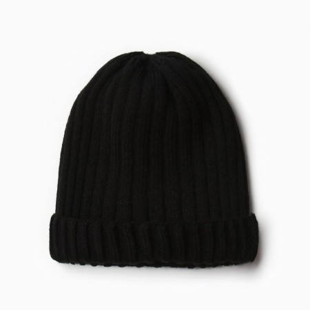 Children's hat, black color