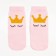 Women's socks, pink color, size 36-40