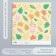 Scrapbooking paper "Autumn leaves" density 180 g 15.5x17 cm