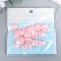 Beads for creativity plastic "Flower Pearl" set 40 pcs pink 1.5x1.5 cm