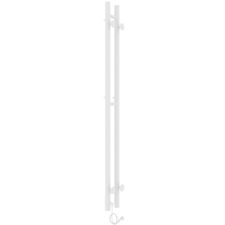 Room electrician Laris Prime Chec, 80x1200 mm, 2 crossbars, right, white-2