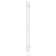 Room electrician Laris Prime Chec, 80x1200 mm, 2 crossbars, right, white