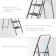 Strent of Sibin 38807-05, steel, 5 rubberized steps, 1180 mm